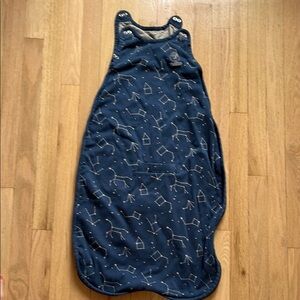 Woolino Toddler Blue Constellation Sleep Sack 6mo to 2yrs